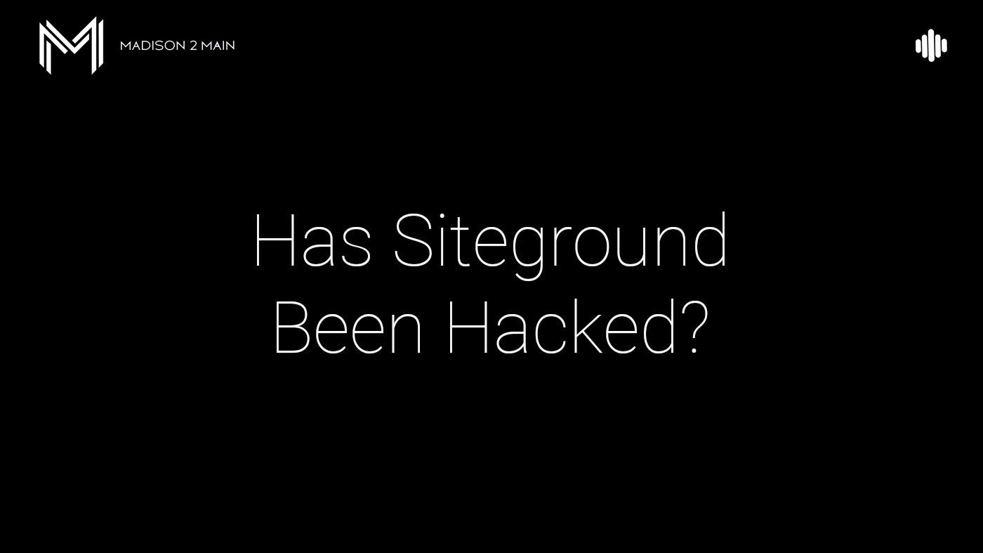 Has SiteGround been Hacked?